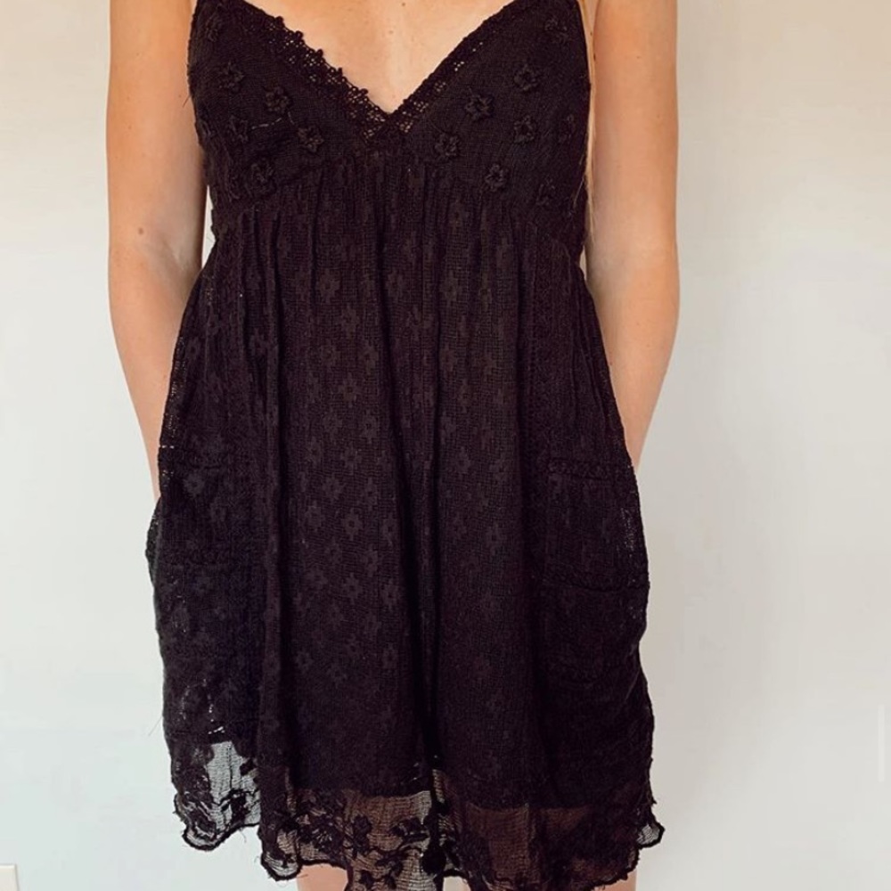 dress with romper underneath